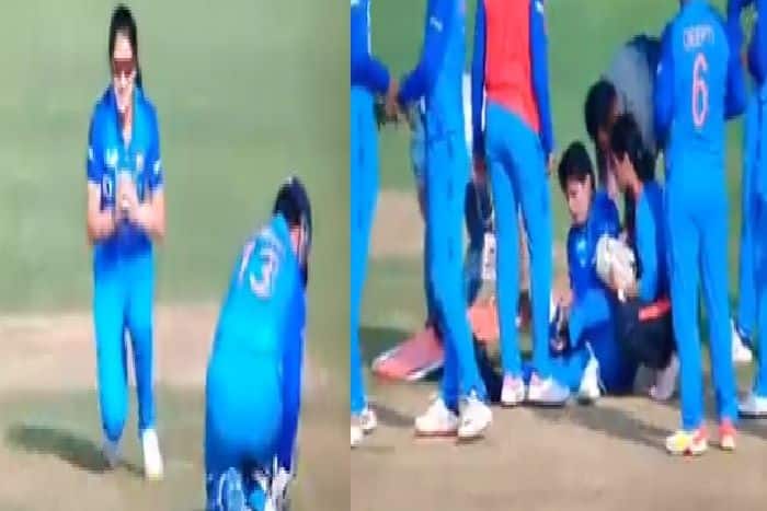 श्रीलंका के खिलाफ मैच में भारतीय विकेटकीपर ऋचा घोष हुईं चोटिल, मैदान पर लाना पड़ा स्ट्रेचर